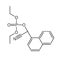 [(R)-cyano(naphthalen-1-yl)methyl] diethyl phosphate Structure