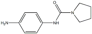 N-(4-aminophenyl)-1-Pyrrolidinecarboxamide Structure