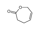 5,6-dihydro-2H-oxepin-7-one Structure