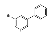 3-bromo-5-phenylphosphinine结构式