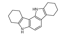 1,2,3,4,5,8,9,10,11,12-decahydro-indolo[3,2-a]carbazole Structure