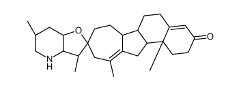 (3'R,3'aS,6'S,6aS,6bS,7'aR,9S,12aS,12bR)-3',6',11,12b-tetramethylspiro[2,5,6,6a,6b,7,8,10,12,12a-decahydro-1H-naphtho[2,1-a]azulene-9,2'-3a,4,5,6,7,7a-hexahydro-3H-furo[3,2-b]pyridine]-3-one picture