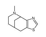 4,8-Methanothiazolo[4,5-c]azocine, 4,5,6,7,8,9-hexahydro-5-methyl结构式