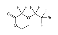 ethyl 2-(2-bromo-1,1,2,2-tetrafluoroethoxy)-2,2-difluoroacetate Structure