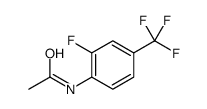 N-(2-fluoro-4-(trifluoromethyl)phenyl)acetamide Structure