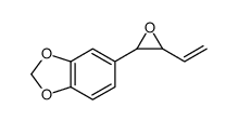 5-(3-ethenyloxiran-2-yl)-1,3-benzodioxole结构式