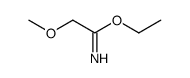 2-methoxyacetimidate d'ethyle Structure