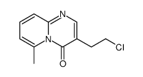 3-(2-CHLOROETHYL)-6-METHYL-4H-PYRIDO[1,2-A]PYRIMIDIN-4-ONE Structure