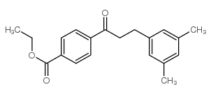 4'-CARBOETHOXY-3-(3,5-DIMETHYLPHENYL)PROPIOPHENONE structure