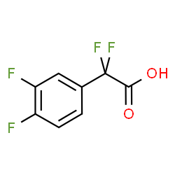 2-(3,4-Difluorophenyl)-2,2-difluoroacetic Acid structure