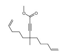 methyl 4-methyl-4-pent-4-enylnon-8-en-2-ynoate Structure