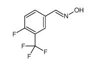 N-[[4-fluoro-3-(trifluoromethyl)phenyl]methylidene]hydroxylamine结构式