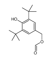 3,5-di-tert-butyl-4-hydroxybenzyl formate结构式