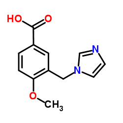 3-(1H-Imidazol-1-ylmethyl)-4-methoxybenzoic acid structure