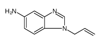 1H-Benzimidazol-5-amine, 1-(2-propen-1-yl) Structure