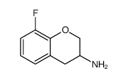 2H-1-Benzopyran-3-amine, 8-fluoro-3,4-dihydro Structure