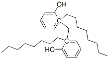 2,2'-methylenebis[octylphenol] Structure