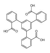 2-[3,5-bis(2-carboxyphenyl)phenyl]benzoic acid结构式