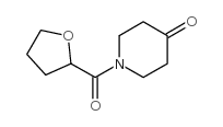 1-(TETRAHYDRO-2-FURANYLCARBONYL)-4-PIPERIDINONE结构式