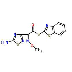 头孢地尼活性新酯结构式