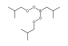 isobutyl-bis-isobutylperoxy-borane Structure