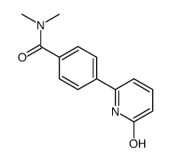 N,N-dimethyl-4-(6-oxo-1H-pyridin-2-yl)benzamide Structure