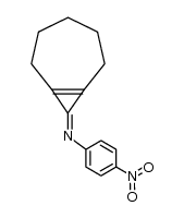 N-(4-Nitrophenyl)-2,3-cycloheptenocyclopropenone imine Structure