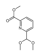 methyl 6-(dimethoxymethyl)pyridine-2-carboxylate Structure