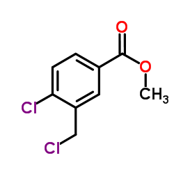 Methyl 4-chloro-3-(chloromethyl)benzoate Structure