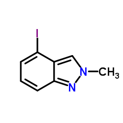 4-Iodo-2-methyl-2H-indazole结构式