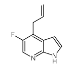 4-Allyl-5-fluoro-1H-pyrrolo[2,3-b]pyridine structure