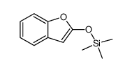 2-(trimethylsilyloxy)benzofuran结构式