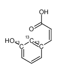 间羟基肉桂酸结构式