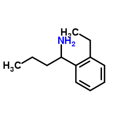 1-(2-Ethylphenyl)-1-butanamine Structure