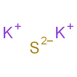 POTASSIUM DISULFIDE) Structure