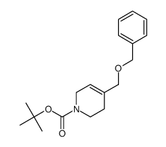 tert-butyl 4-[(benzyloxy)methyl]-3,6-dihydropyridine-1(2H)-carboxylate结构式