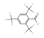 2,4,6-三(三氟甲基)苯甲酰氯结构式