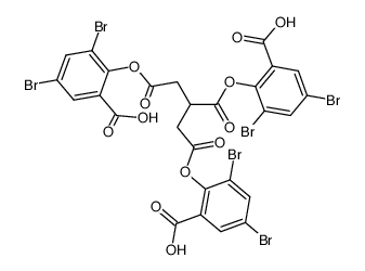 tris(3,5-dibromosalicyl) tricarballylate picture