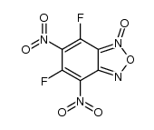 4,6-Difluoro-5,7-dinitrobenzofurazan 3-oxide Structure