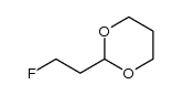 2-(2'-fluoroethyl)-1,3-dioxane结构式