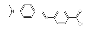 4'-Carboxy-N-(4-dimethylamino-benzyliden)anilin Structure