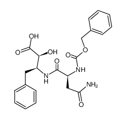 Z-Asn-(2S,3S)-AHPBA-OH结构式