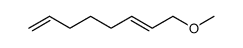 1-methoxy-2,7-octadiene结构式