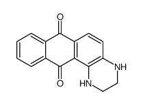 1,2,3,4-tetrahydronaphtho[3,2-f]quinoxaline-7,12-dione Structure