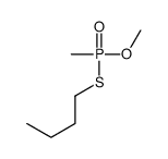 1-[methoxy(methyl)phosphoryl]sulfanylbutane结构式