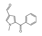 5-benzoyl-1-methylpyrrole-3-carbaldehyde Structure