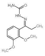 Hydrazinecarboxamide,2-[1-(2,3-dimethoxyphenyl)propylidene]- picture