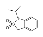 1-propan-2-yl-3H-2,1-benzothiazole 2,2-dioxide结构式