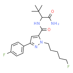 5-fluoro-3,5-ADB-PFUPPYCA structure