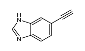 (9ci)-5-乙炔-1H-苯并咪唑结构式